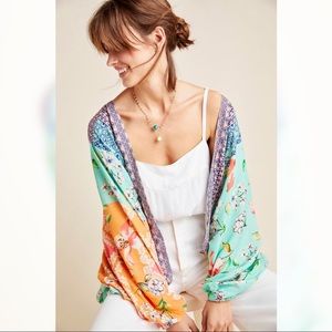 Anthropologie | Dylan Cocoon Floral Kimono - EUC!